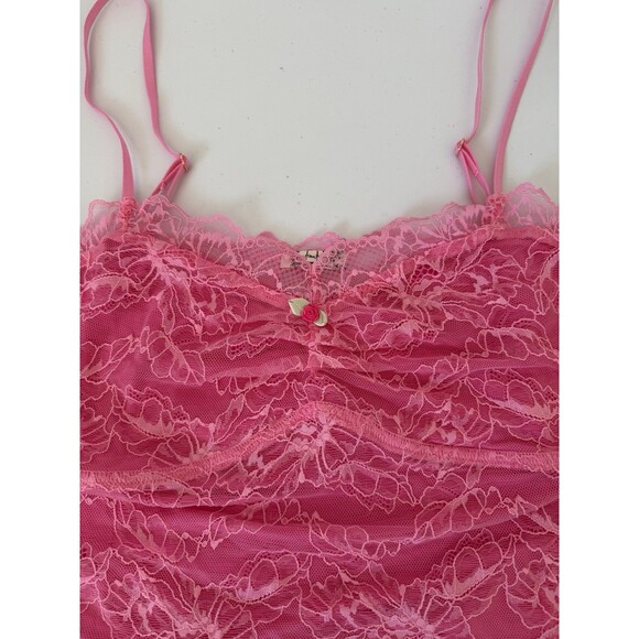 Free People Intimately Lacey Essential Cami Lace‎ Camisole Pink Size Large NWOT - Picture 5 of 11